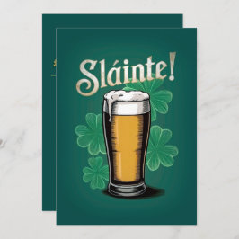 Slàinte! Saint patrick's day-öl på Grönten