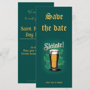 Slàinte! Saint patrick's day-öl på Grönten