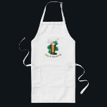 Slàinte! Saint patrick's day-öl på Grönten Långt Förkläde<br><div class="desc">Firar St. Patrick's Day med en gnutta äkta irländsk själ! Denna exklusiv av personliger är ett tydligt exempel på en läskunnig nyck, tillsammans med den berömd irländska rosten "Sláinte!", en hälsosymbol och lycka till. I bakgrunden fullbordas konstruktionen med en elegant av lyckade schampar. 🎁 Perfekt för: ✅ Ör och irländsk...</div>