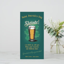 Slàinte! Saint patrick's day-öl på Grönten Spara Datumet