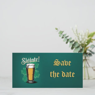 Slàinte! Saint patrick's day-öl på Grönten Spara Datumet