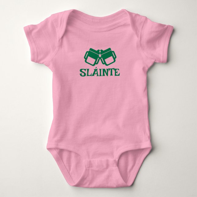 SLÁINTE sippy rosa body  T Shirt (Framsida)