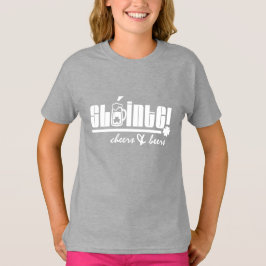 Sláinte. Skål och Öl. St. Patrick's Day Tee Shirt