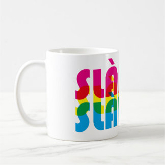 slàinte (skål på skotsk gaeliska (Gàidhlig) Kaffemugg
