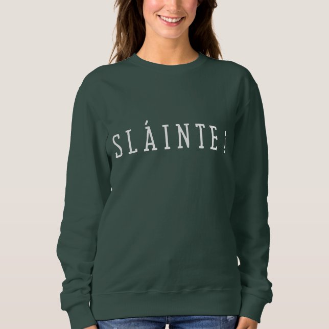 Slainte - St. Patrick Day T-Shirt (Framsida)