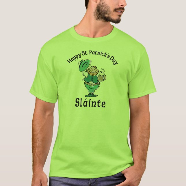 Slainte T-tröja Tee (Framsida)