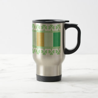 Slainte travel mug för flaggaShamrockrostfritt Resemugg