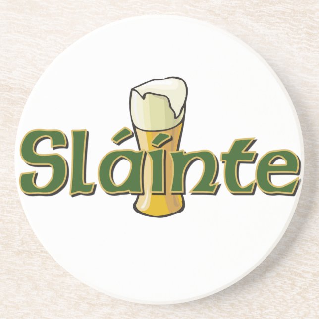 Slainte underlägg sandsten (Framsidan)