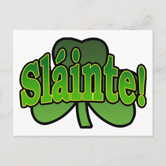 Slainte vykort (Framsida)
