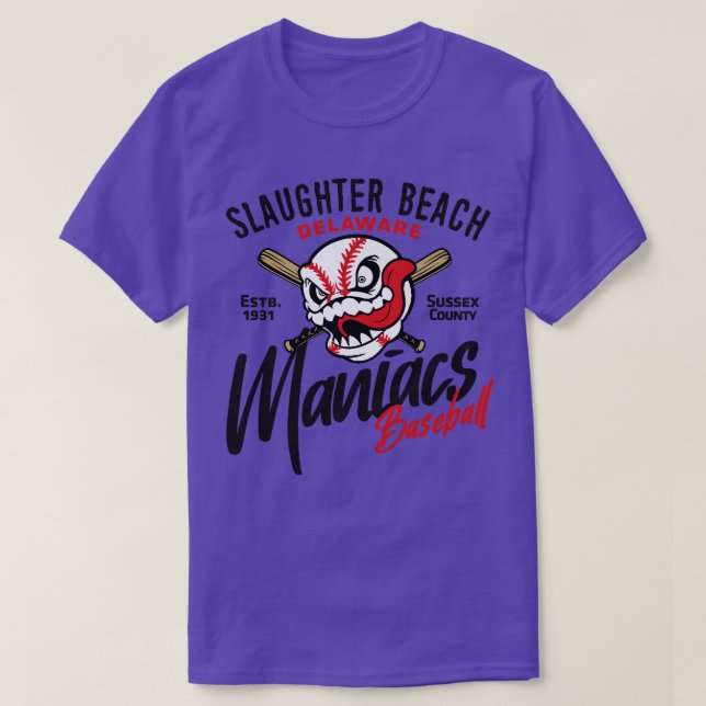 Slakt Beach Maniacs T Shirt (Design framsida)