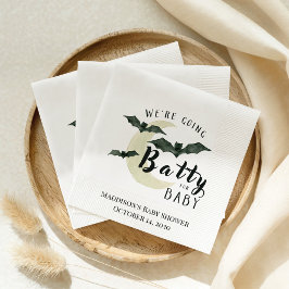 Slakt för babyskor för Baby Fladdermus och Måne Ha Pappersservett