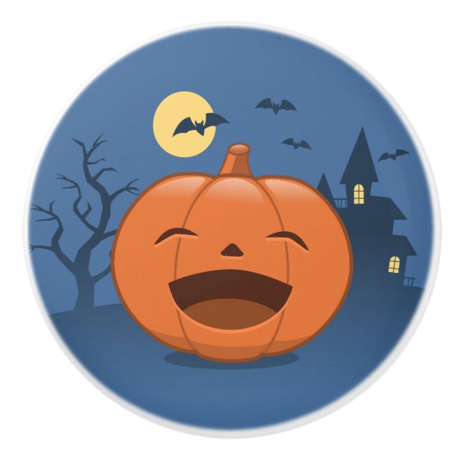Slakt Halloween Pumpkin Knopp (Framsidan)