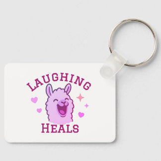 Slakt Heals Cute Llama Keychain Nyckelring