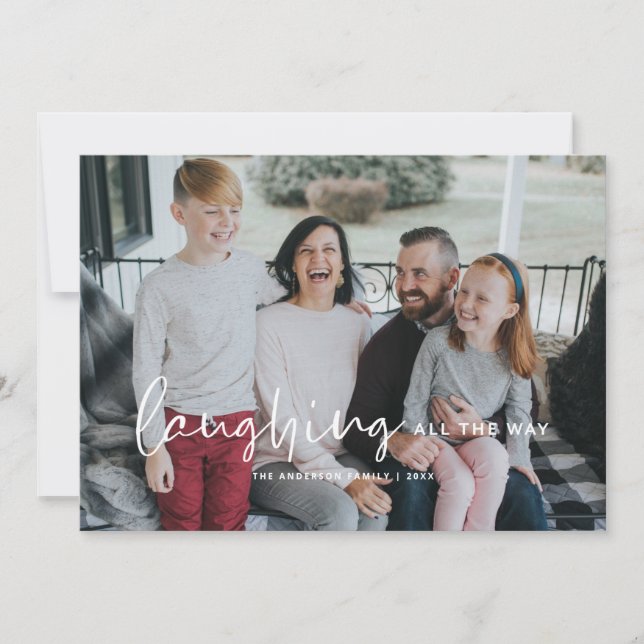 Slakt hela Helgdag julkort Inbjudningar (Framsida)