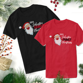 Slakt Jultomten matchande familjejul T Shirt