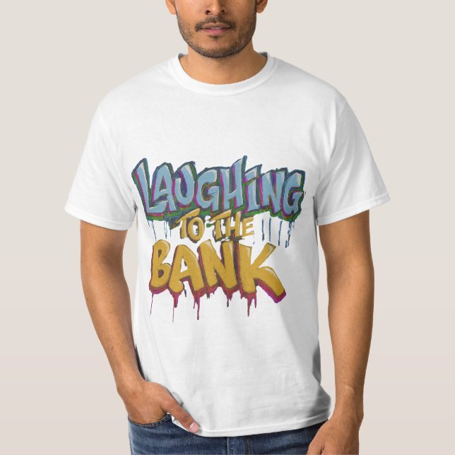 Slakt till banken t shirt (Framsida)