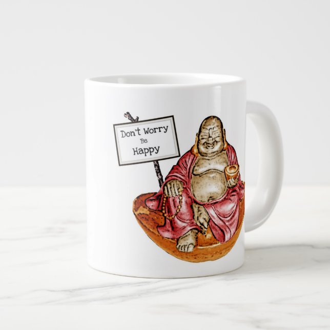 Slaktande Buddha Jumbo Mugg (Framsida höger)