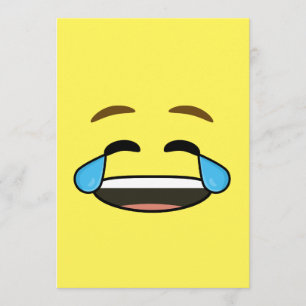 Slaktande Emoji Inbjudningar