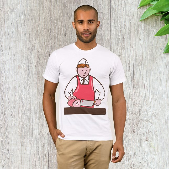 Slaktare Herr T-Shirt (Skapare uppladdad)