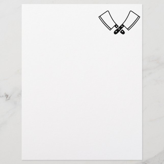 Slaktare knivar cleaver (Framsida)