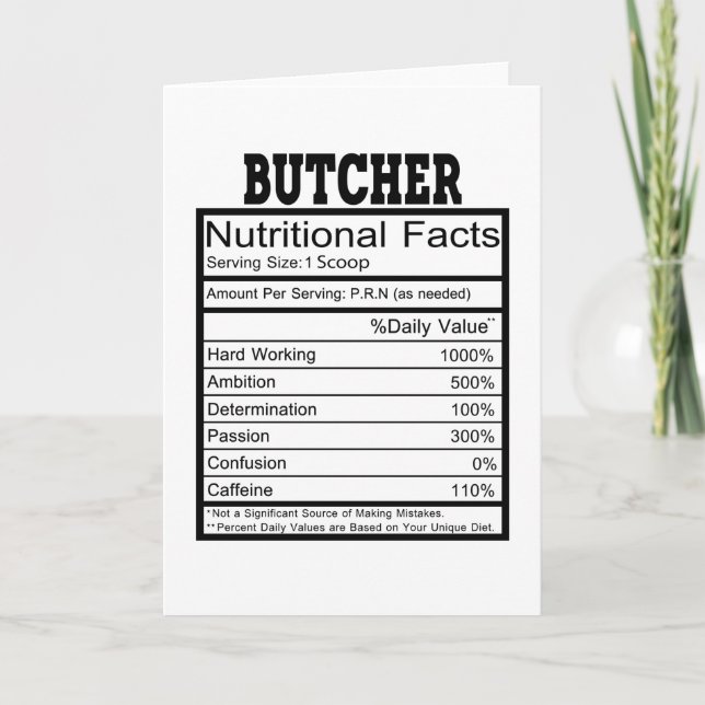 Slaktare Kort (Framsida)