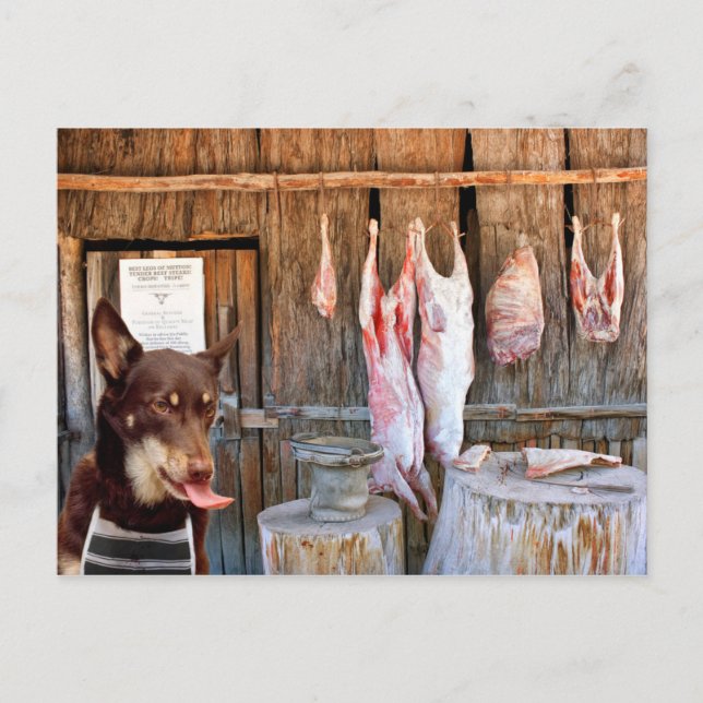 Slaktaren Vykort (Framsida)