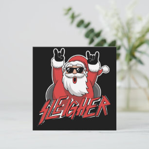 Slaktarens Jul Tomte Metall Julen Roligt Hagel 