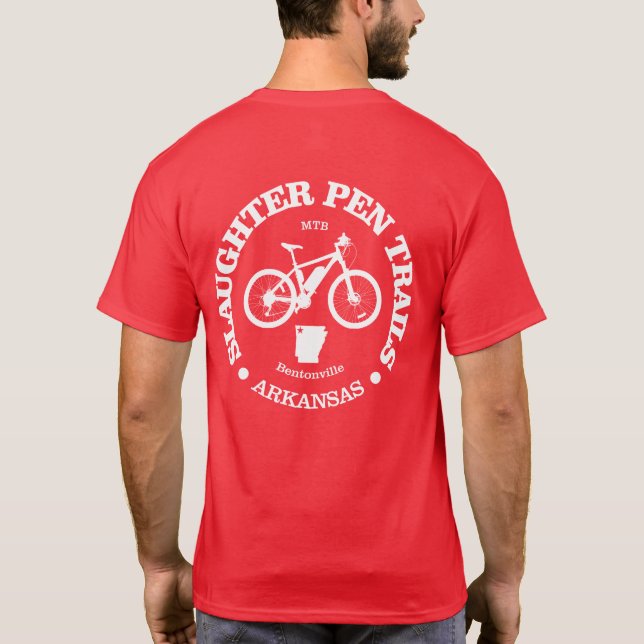 Slaktbrickor (cykling) t shirt (Baksida)