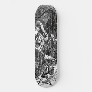 Slakten av Jabberwocken Skateboard Bräda 20,5 Cm