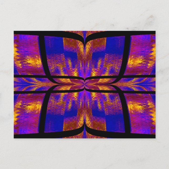 Slaktfjäril 9 vykort (Framsida)