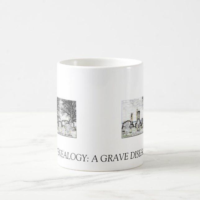 SLÄKTFORSKNING:  EN ALLVARLIG SJUKDOM KAFFEMUGG (Center)
