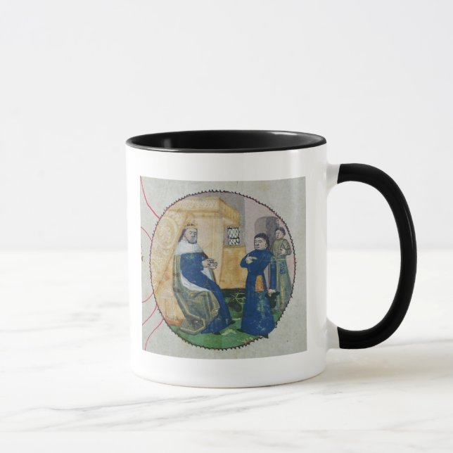 Släktforskningen av Charles V och Charles VI Mugg (Höger)