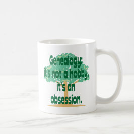 Släktforskningtvångstanke Kaffemugg