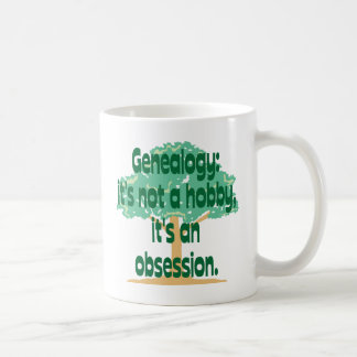 Släktforskningtvångstanke Kaffemugg