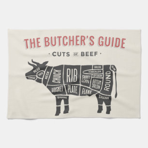 Slakthandboken för slakt av nötkött kökshandduk