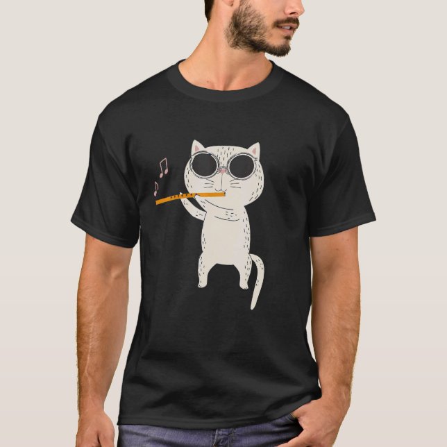 Slaktkroppar av katt och värpflingor t shirt (Framsida)