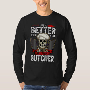 Slaktmäns liv är bättre när man är kvinna t shirt