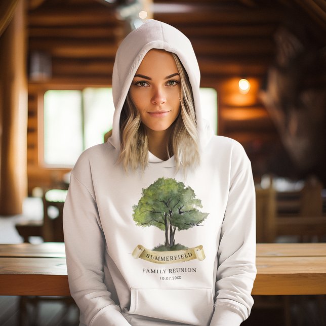 Släktsammanträde Släktträd Kusiner Beställningsvar T Shirt (Genealogy Tree Family Reunion Womens White Hoddie)