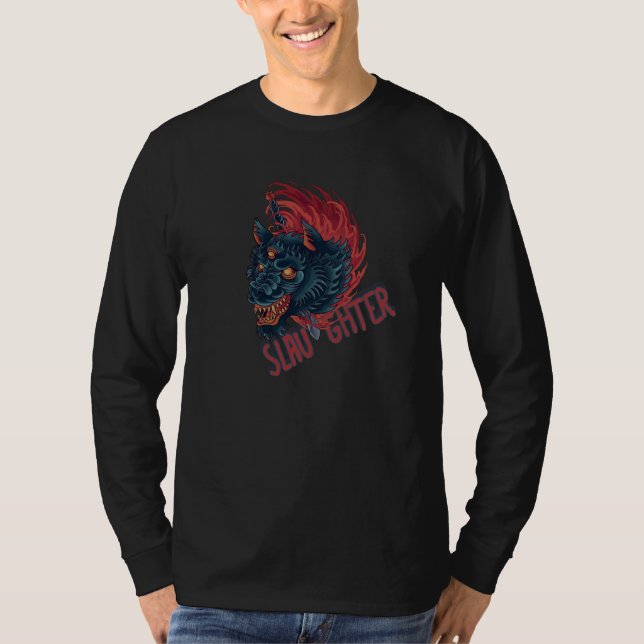 Slaktvarg T Shirt (Framsida)