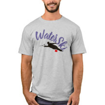 Slalomvatten skidar T-tröja