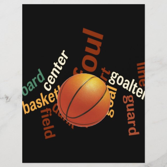 Slam Dunk av ordförråd: Mästarnas basketmatch (Framsida)