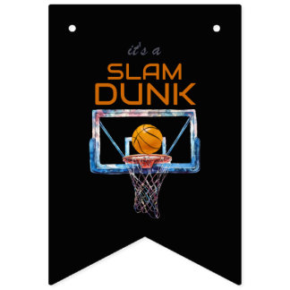 Slam Dunk Basketball Any Age Birthday Vimplar