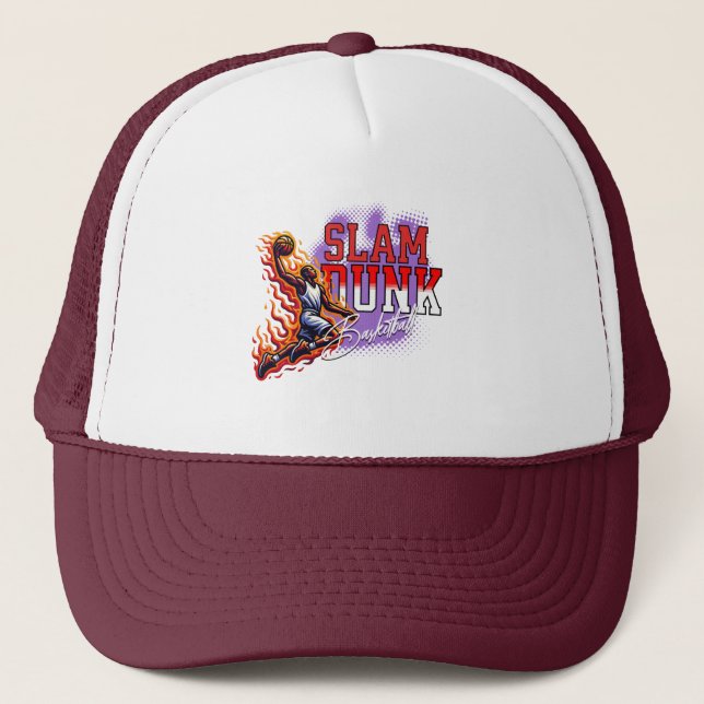 " SLAM DUNK" Basketball Keps (Framsida)