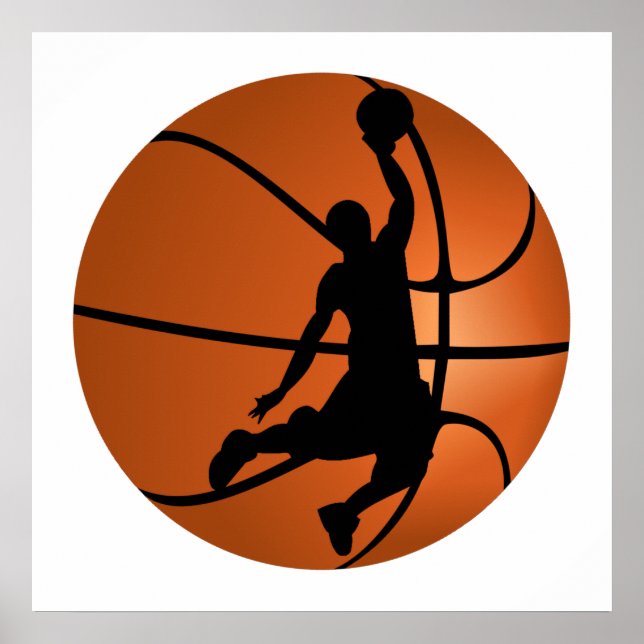 Slam dunk Basketball Player Poster (Framsidan)