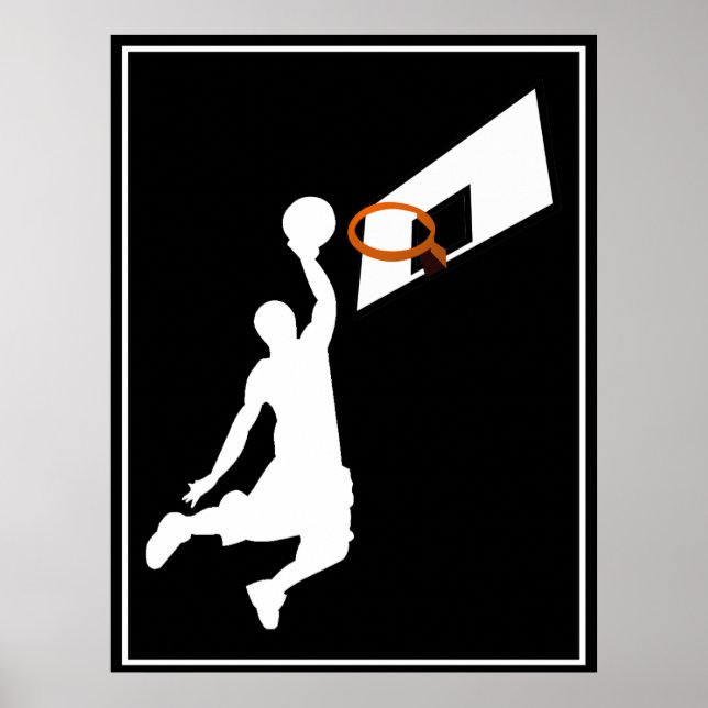 Slam dunk Basketball Player Poster (Framsidan)