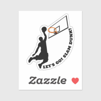 SLAM DUNK! Basketball Player-sport Klistermärken