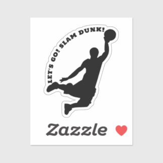 SLAM DUNK! Basketball Player-sport Klistermärken