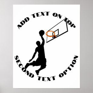 Slam dunk Basketball Player-sport Poster