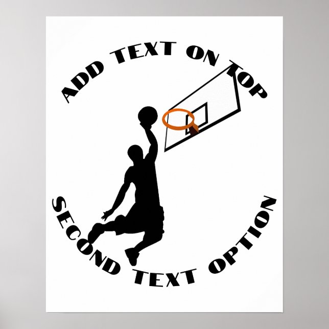 Slam dunk Basketball Player-sport Poster (Framsidan)