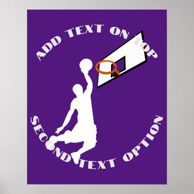 Slam dunk Basketball Player-sport Poster (Framsidan)